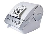 Brother P-Touch QL-500A - Label printer - B/W - direct thermal - Roll (6.2 cm) - 300 dpi - up to 90 mm/sec - USB