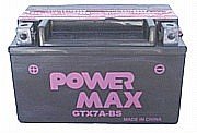 Power Max Maintenence-Free Battery YTX7A-BS GTX7A-BS On Sale