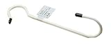 WAKI カラーSカン クロス径33X40mmX長200mm 1本入 白