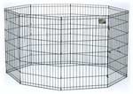 Black E-Coat Finish Exercise Pen 42In Tall
