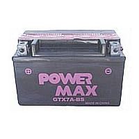 Power Max Maintenence-Free Battery YTX7A-BS GTX7A-BS