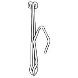 Graber 3-Inch Slip On Drapery Hooks with 1-Inch Drop. 14 Hooks per Bag