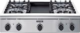 36PROCKTP 4 BURNER W/GRIDDLE