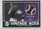 2002 Upper Deck Vintage Aces Game Jersey #ARJ - Randy Johnson