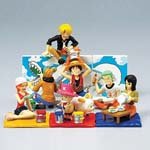 Childrens Toyshop  Toys : One Piece Diorama World Part 3 - Cute 2" Gashapon Figure Set of 7