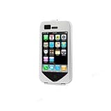 Apple iPhone 3G Metal Aluminum Hard Case - Flip Type (Silver)