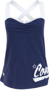 Dallas Cowboys Women's Cross Back Tank Top