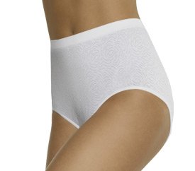 Barelythere Women's Damask Microfiber Full Brief Panty   #2703