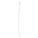 Qosina 11599 Nylon Bristles Instrument Cleaning Brush with Stainless Steel Handle, 0.12" Tip Diameter, 12" Length (Pack of 25)