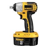 DEWALT DW057K-2 18-Volt Ni-Cad 1/2-Inch Cordless Impact Wrench