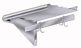 Advance Tabco PS-18-36 Stainless Steel Shelf with Pot Rack - 18