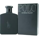 Polo Double Black by Ralph Lauren for Men, Eau De Toilette Natural Spray, 4.2 Ounce