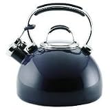 KitchenAid Gourmet Essentials 2-Quart Porcelain-on-Steel Teakettle, Midnight Blue