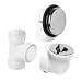 Baby : Mountain Plumbing Products PVC Pipe Deluxe Finger Touch Bath Waste , Overflow Plumber,s Half Kit - B