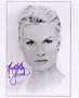 Nicollette Sheridan Autographed Black and White 8" x 10" Photograph (Unframed)