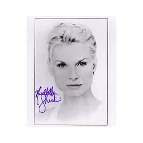 Nicollette Sheridan Autographed Black and White 8" x 10" Photograph (Unframed)