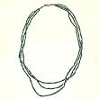 Jade Necklace for Women Healing Beads Silver Jewelry 26 inches (jade015)