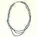 Jade Necklace for Women Healing Beads Silver Jewelry 26 inches (jade015)