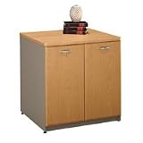 Bush Industries Bush Storage Cabinet Lt Oak Ea - Model 184792