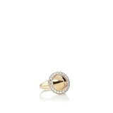 Nicky Hilton Silver & 18k Gold Wash Domed