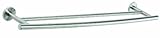 Amerock BH26545-SS Arrondi Collection 24-Inch Double Towel Bar, Stainless Steel