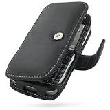 PDair Leather Case for Nokia E72 - Book Type (Black)