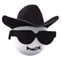 Cool Cowboy Antenna Ball Topper - Yee Haa!