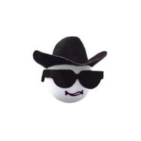 Cool Cowboy Antenna Ball Topper - Yee Haa!