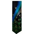 Men's J. Jerry Garcia Neck Tie Rare Limited Edition Collection Forty-four Butterflies III Irish Black 100% Silk EXTRA LONG XL