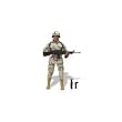 G.i. Joe Marine Squad Leader African American Figure