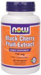 Black Cherry Fruit Extract by NOW Foods - Herbs (1.5g - 90 Vegetarian Capsules)