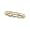 14K Two-Tone Gold Comfort Fit Wedding Band For Men and Women - Size 3.5