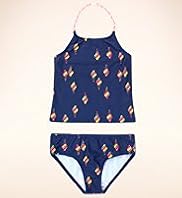 Halterneck Ice Cream Print Tankini