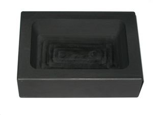 25 Troy oz Gold Graphite Ingot Mold for Casting 