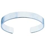 Sterling silver scratched finish silver bangle