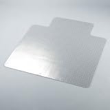 RUBBERMAID / RUB64425 / EconomyMat Chair Mat for Low Pile Carpets, 45w x 53h, Clear / Sold as 1 EA