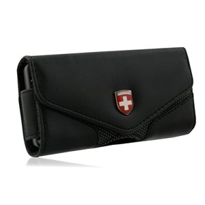 Swiss Leatherware Black Leather Case Lugano for Iphone 4, Blackberry 7130c / 7130g, Blackberry 7130e, Blackberry 8350i, Blackberry 8700, Blackberry 8800, Blackberry 8820, Blackberry 8830, Blackberry 8900, Blackberry Bold 9000, Blackberry Bold 9650, Blackberry Bold 9780, Blackberry Bold Ii / 9700, Blackberry Curve 8300, Blackberry Curve 8310, Blackberry Curve 8320, Blackberry Curve 8330, Blackberry Curve 8520 / 8530, Blackberry Curve 9300, Blackberry Storm 9530, Blackberry Storm Ii / 9550, Blackberry Torch 9800, Blackberry Tour 9630