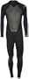 3/2mm Mens Hurley ICON Full Wetsuit, Black - Size Medium Tall (MT)