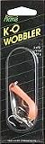 ACME K.O. Wobbler Spoons Size: 1/2 oz. (670); Color: Nickel/Flo. Orange Stripe (NFS)