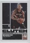 2009-10 Donruss Elite Clutch Performers #6 - Brandon Roy