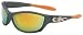 Harley-Davidson HD1003 Safety Glasses with Gunmetal Frame and Orange Mirror Tint Anti-Fog Hardcoat Lens