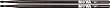 Vic Firth Nova Hickory Drumsticks Black 5A