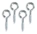 Battalion 1WBE7 Screw Eye, Type Small Eye, Steel, PK 20