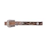 UPC 701340372054 product image for Nocona Women's Hair On Embellished Leather Belt Brown Large | upcitemdb.com
