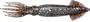 Pure Fishing Gulp 8" Saltwater Squid 2per Pk. Salt & Pepper Glow #GSSQ8-SPG