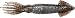 Pure Fishing Gulp 8" Saltwater Squid 2per Pk. Salt & Pepper Glow #GSSQ8-SPG