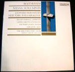 Beethoven: Missa Solemnis / Eileen Farrell; Carol Smith; Richard Lewis; Kim Borg; Westminster Choir; Leonard Bernstein Conducting The New York Philharmonic [2 Vinyl LP Box Set] [Mono]