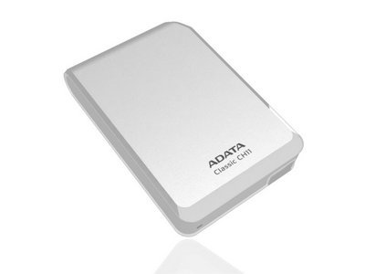 New A-DATA TECHNOLOGY USA CO L 750GB PORTABLEUSB 3.0 HARD DRIVE WHITE High-Speed Compact Body