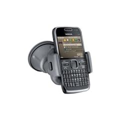 Nokia E72 Navi Smartphone (6 cm (2,3 Zoll) Display, Bluetooth,  5 Megapixel Kamera, QWERTZ-Tastatur) schwarz