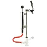 Ultimate Chrome Party Beer Keg Tap Converter with 8